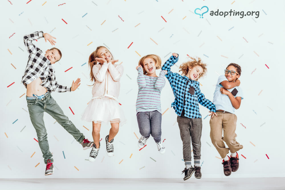 At any given time, there are thousands of kids for adoption in the United States. Join that with the thousands of kids for adoption globally...